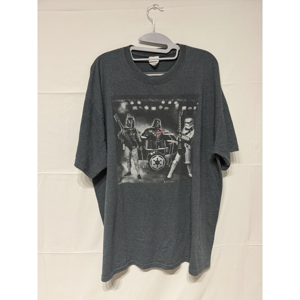 Star Wars Darth Vader Rock Band T-Shirt Funny Music Boba Men's Size XL
